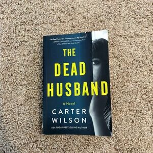 The Dead Husband by Carter Wilson Paperback Thriller book